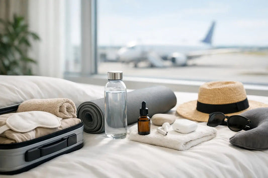 A Simple Travel Wellness Routine That Travels Well - Healthy Embraces